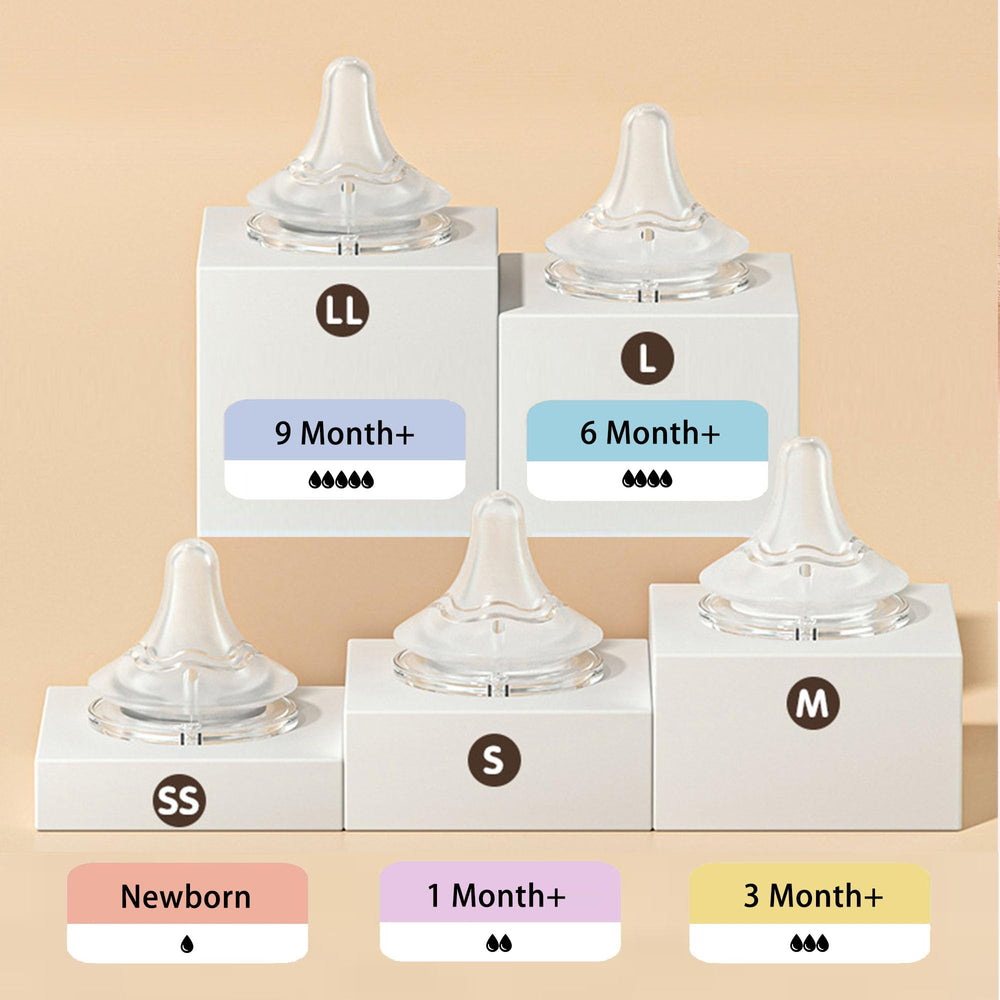 yanyoyo wide-neck compatibility for standard baby bottles