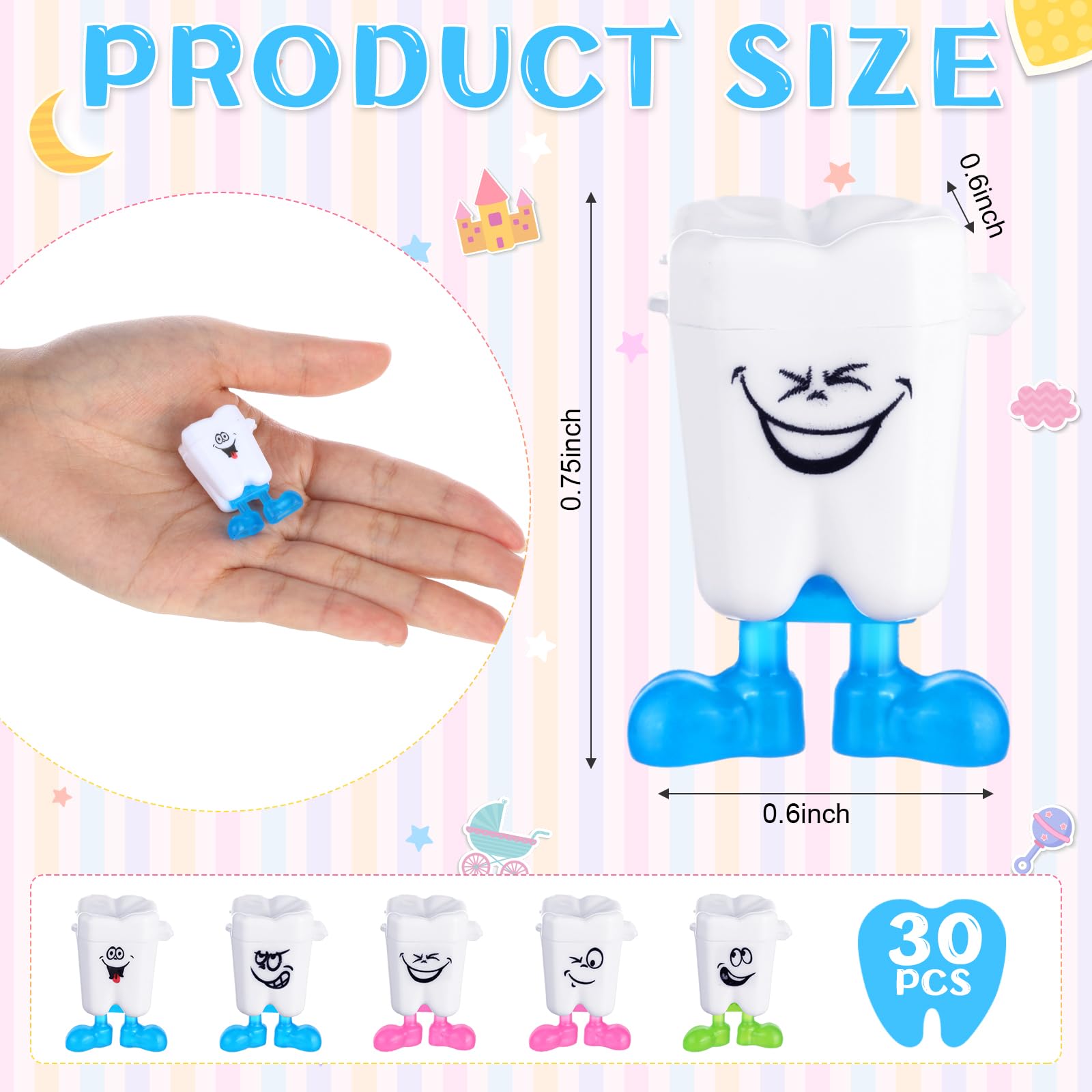 Yaomiao baby tooth storage necklace uses safe plastic for long-lasting keepsake.
