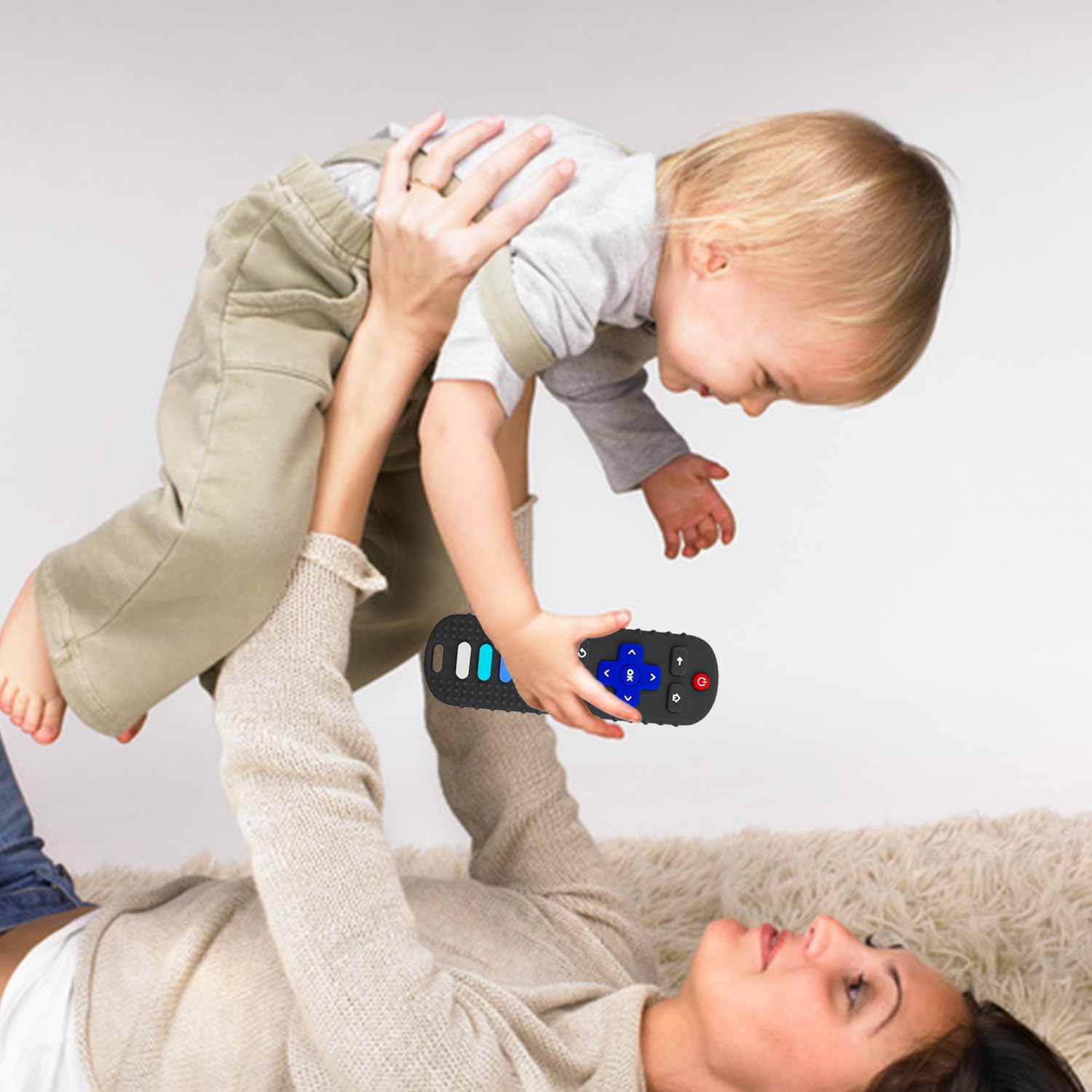 YAPPROMO Babay teether easy-to-hold handle for tiny hands