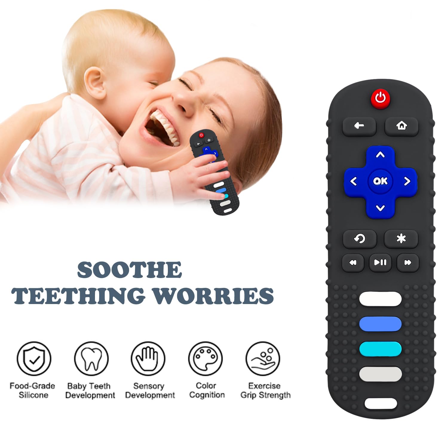 YAPPROMO Babay teether refrigerator-safe for cold soothing