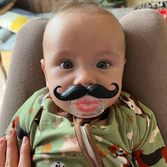 YAPPROMO teeth-design pacifier promotes safe soothing for babies