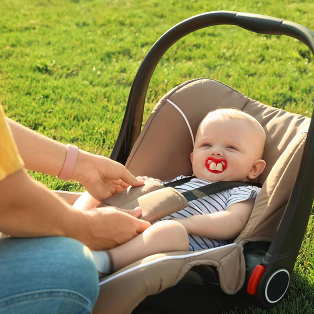 YAPPROMO BPA-free silicone pacifier ensures baby-safe use