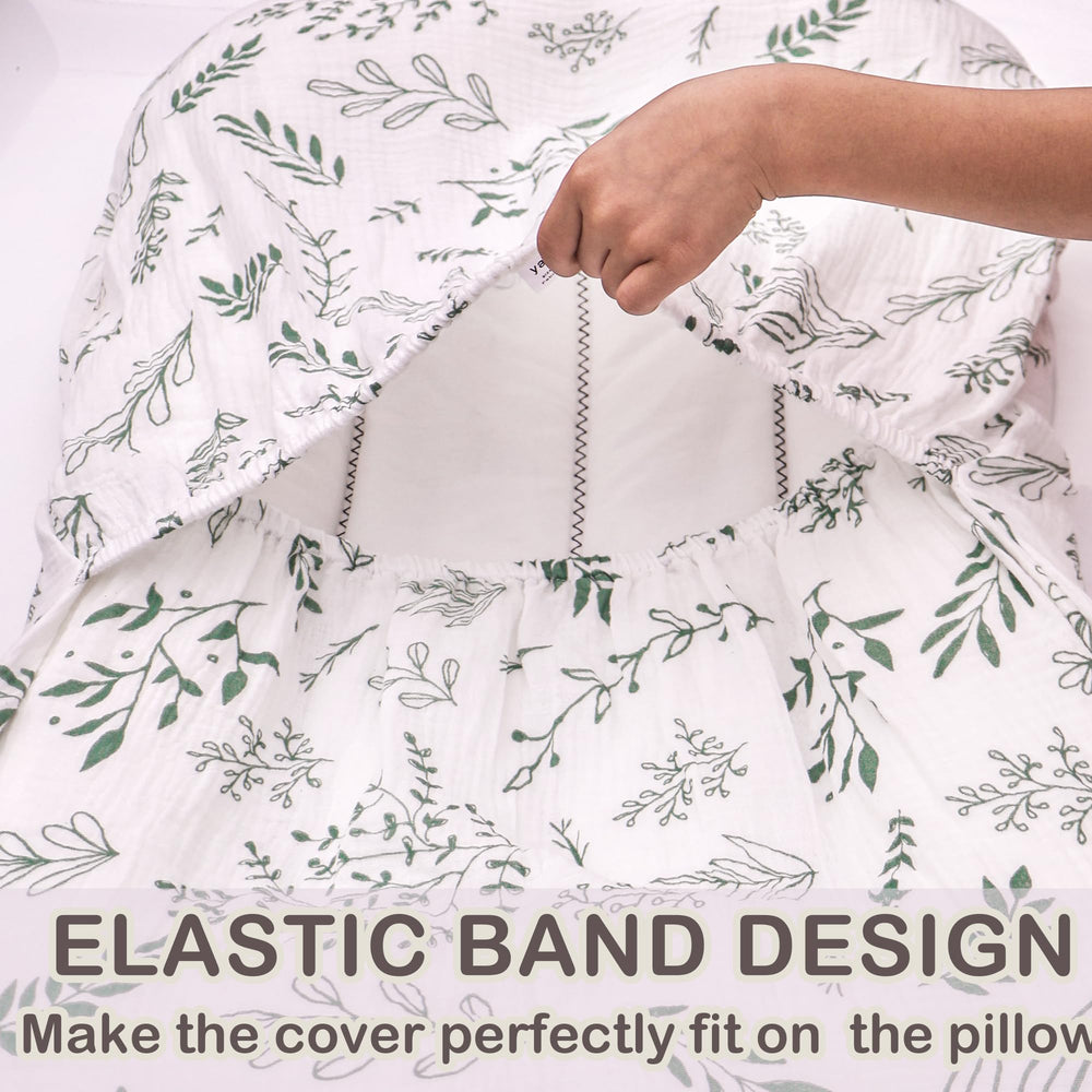 yarboofo machine-washable cover ready for quick cleaning after baby naps