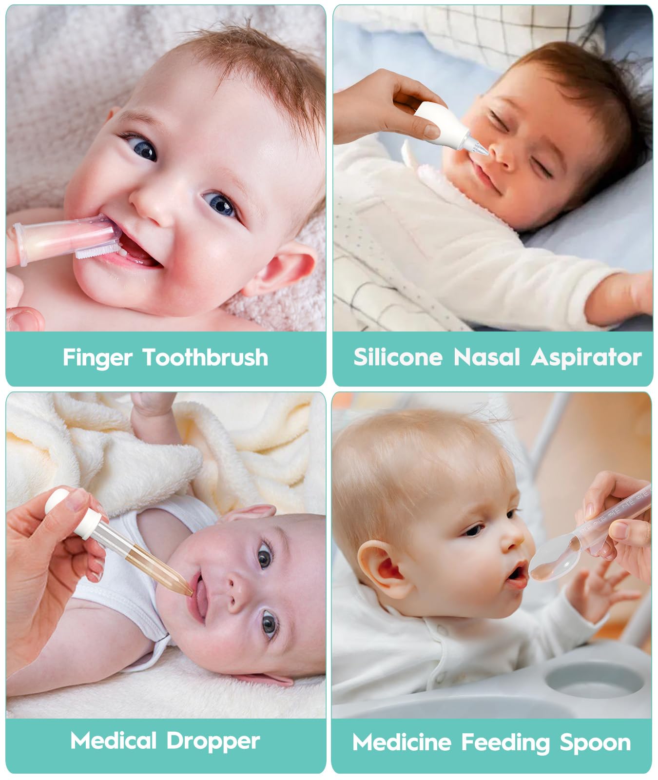 YASEW baby comb slides through hair for gentle styling.