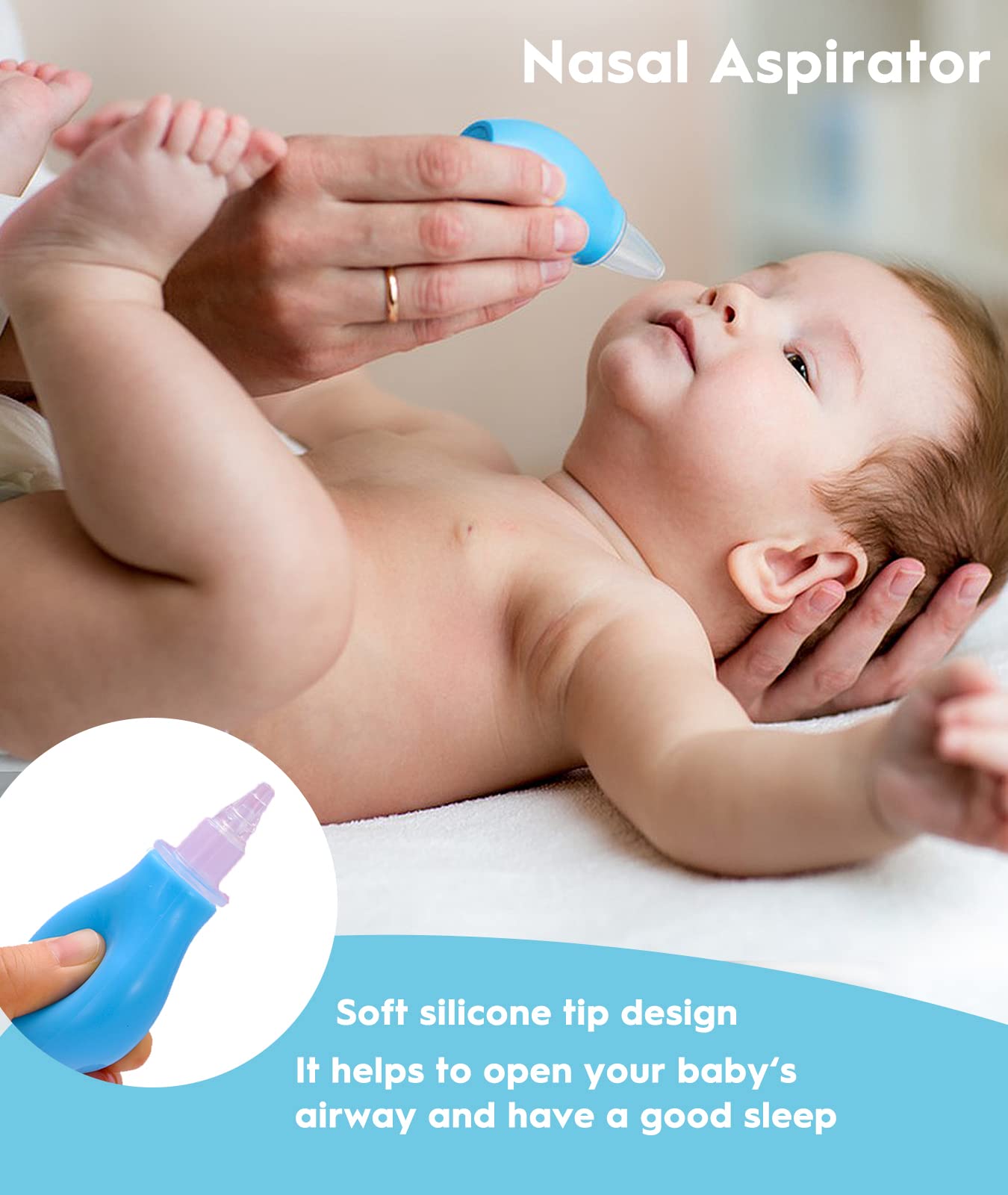 YASEW pacifier clip helps keep pacifiers clean and accessible.
