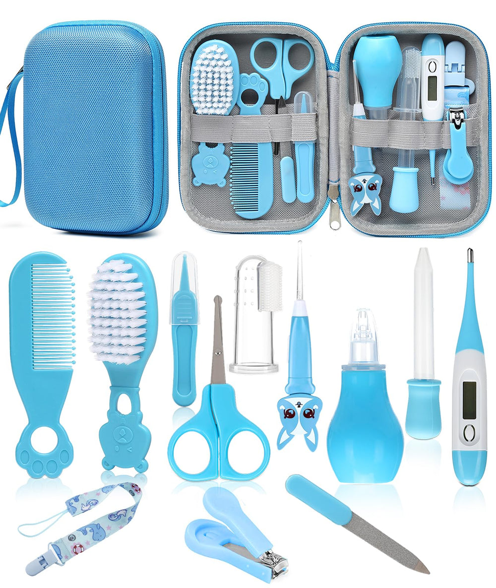 YASEW baby grooming kit tote case keeps essentials organized on the go.