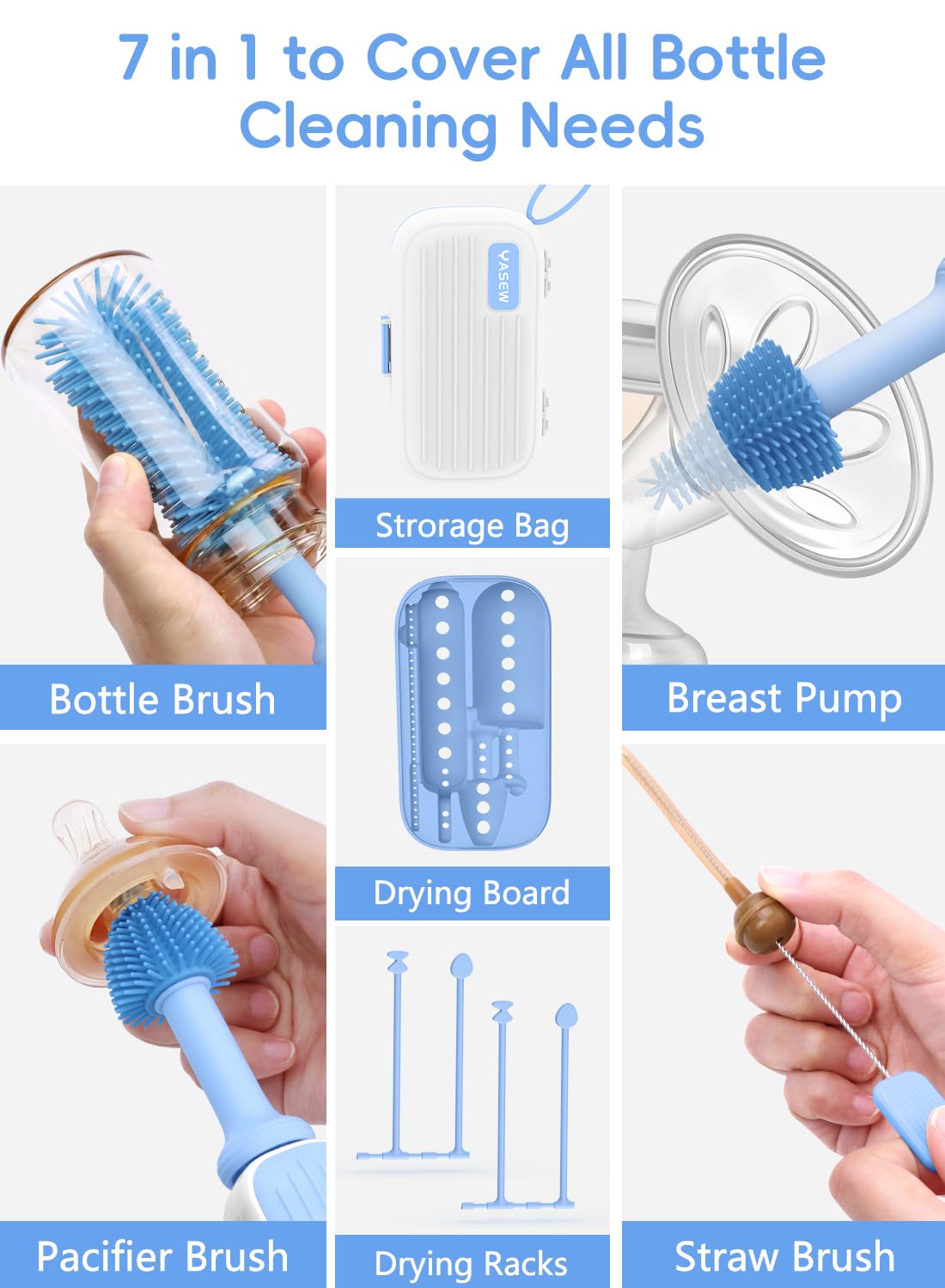 YASEW drying rack keeps components clean and dry