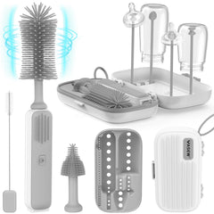 YASEW electric bottle brush cleaner with 360-degree cleaning action for fast results