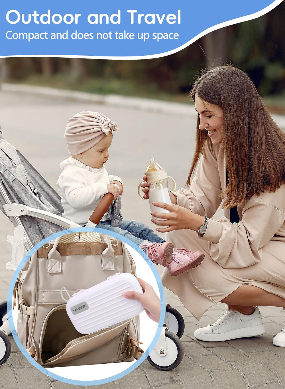 YASEW portable cleaning kit on the go for busy families