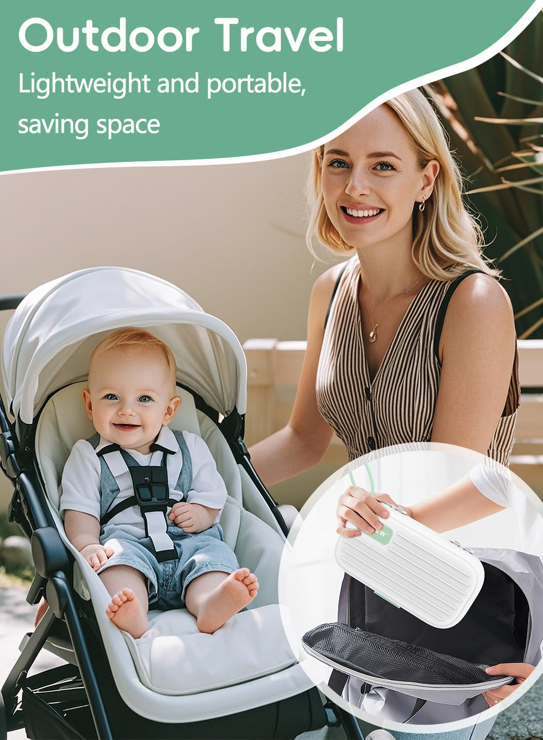 YASEW soft silicone, BPA-free bristles protect bottle surfaces.