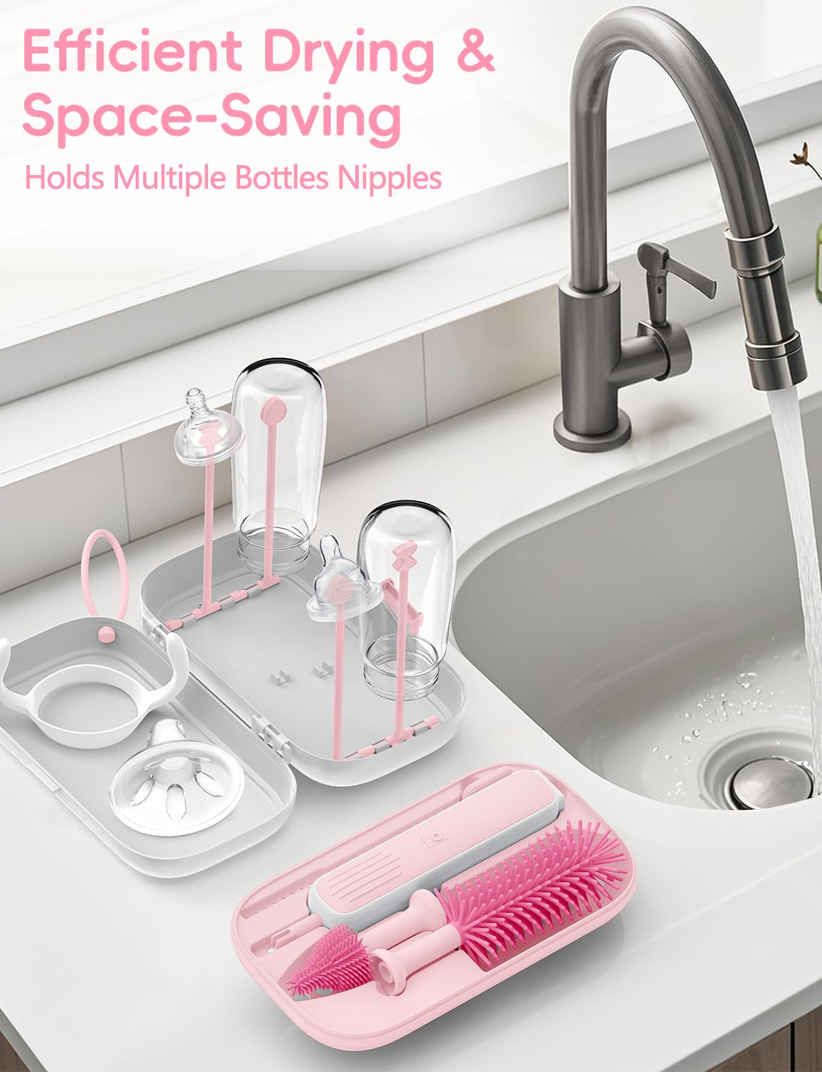 YASEW straw cleaner for narrow bottles and tubing