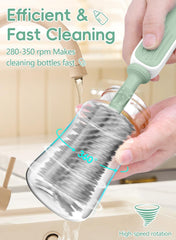 YASEW travel bottle brush kit in a compact case for on-the-go.
