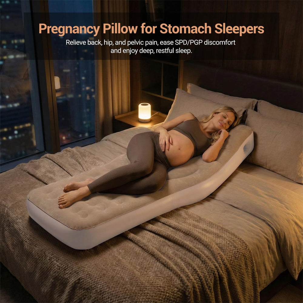 YATAOQINGJIE pool-friendly inflatable pillow doubles as a sun-ready airbed.