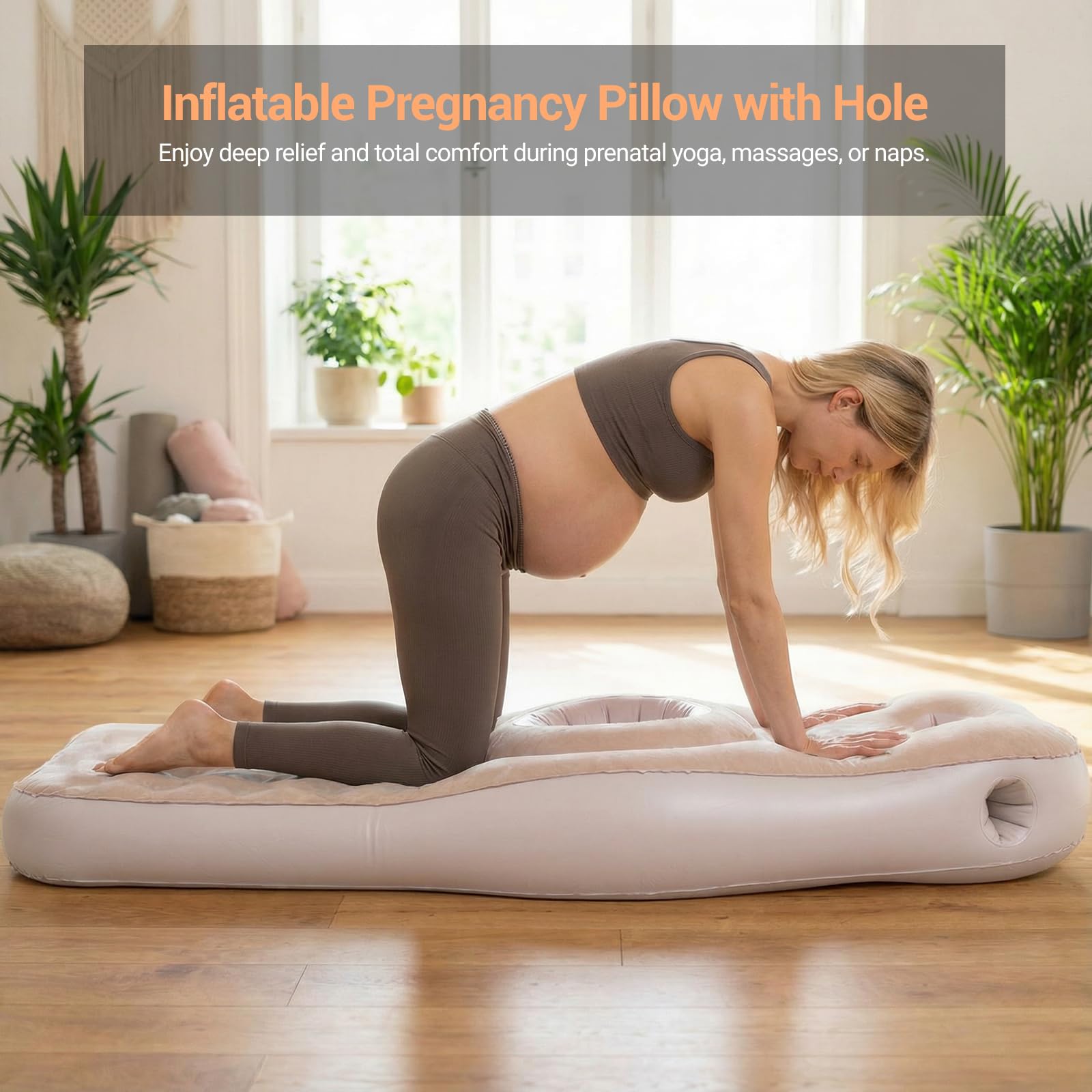 YATAOQINGJIE portable airpump-enabled pillow for quick setup and personalized firmness.