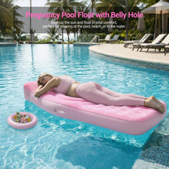 YATAOQINGJIE belly-support pillow helps distribute weight evenly