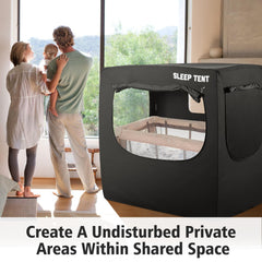 YAVIL bottomless design fits cribs, pack n plays, travel cribs
