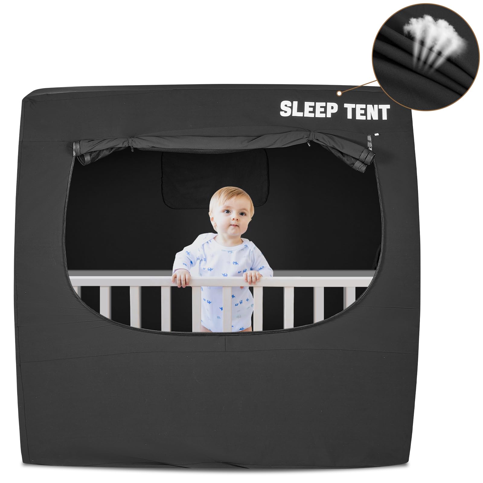 YAVIL safe playpen keeps baby inside while pets stay out