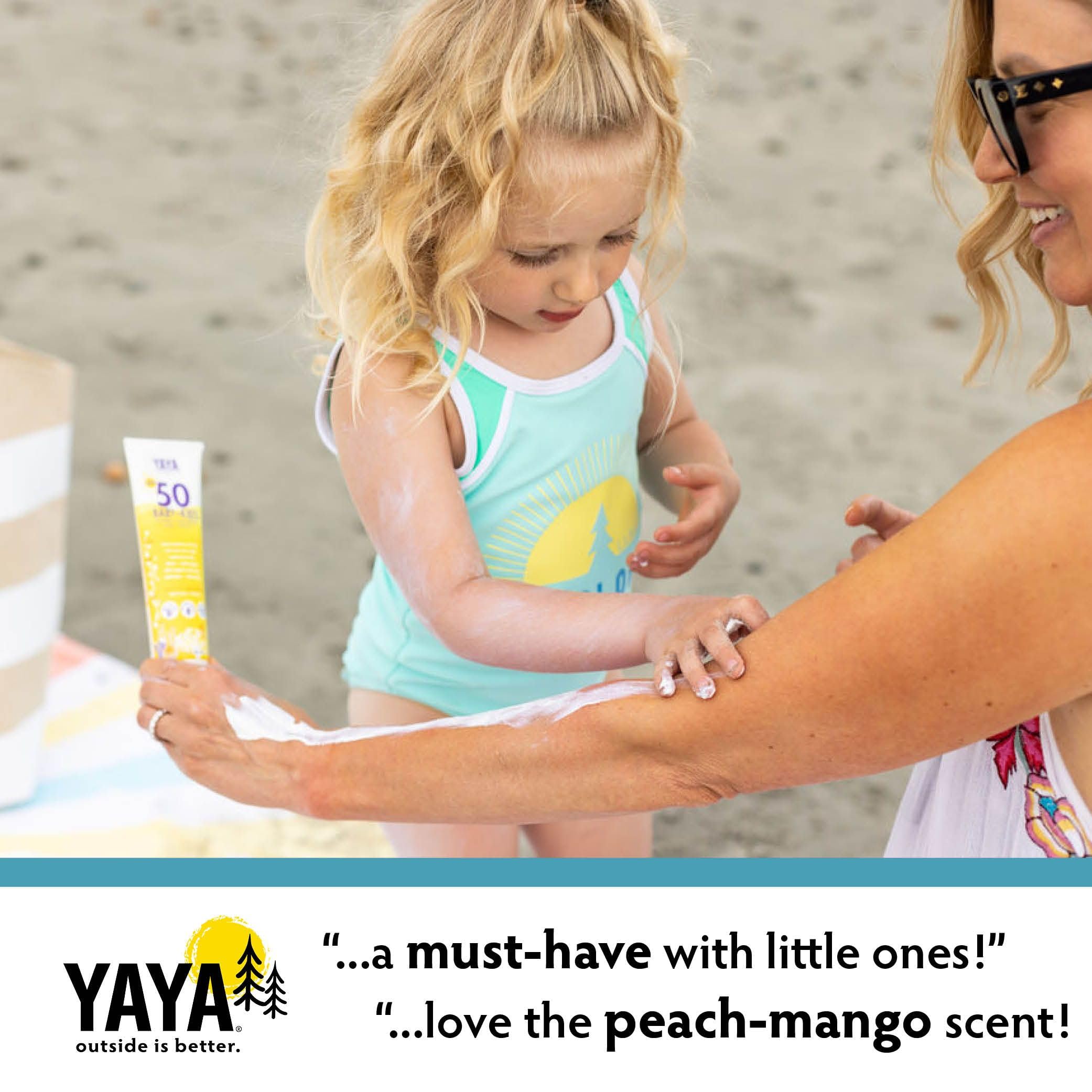 Gentle formula demonstrated on a child's forearm.
