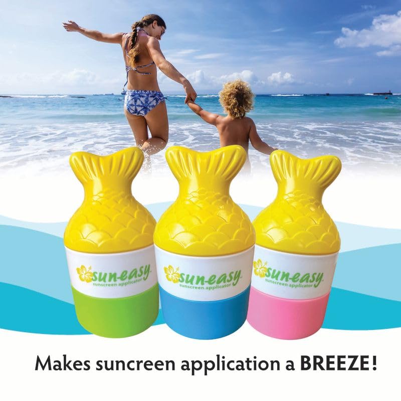 Pink cap design adds playful touch to Sun-Easy sunscreen routines