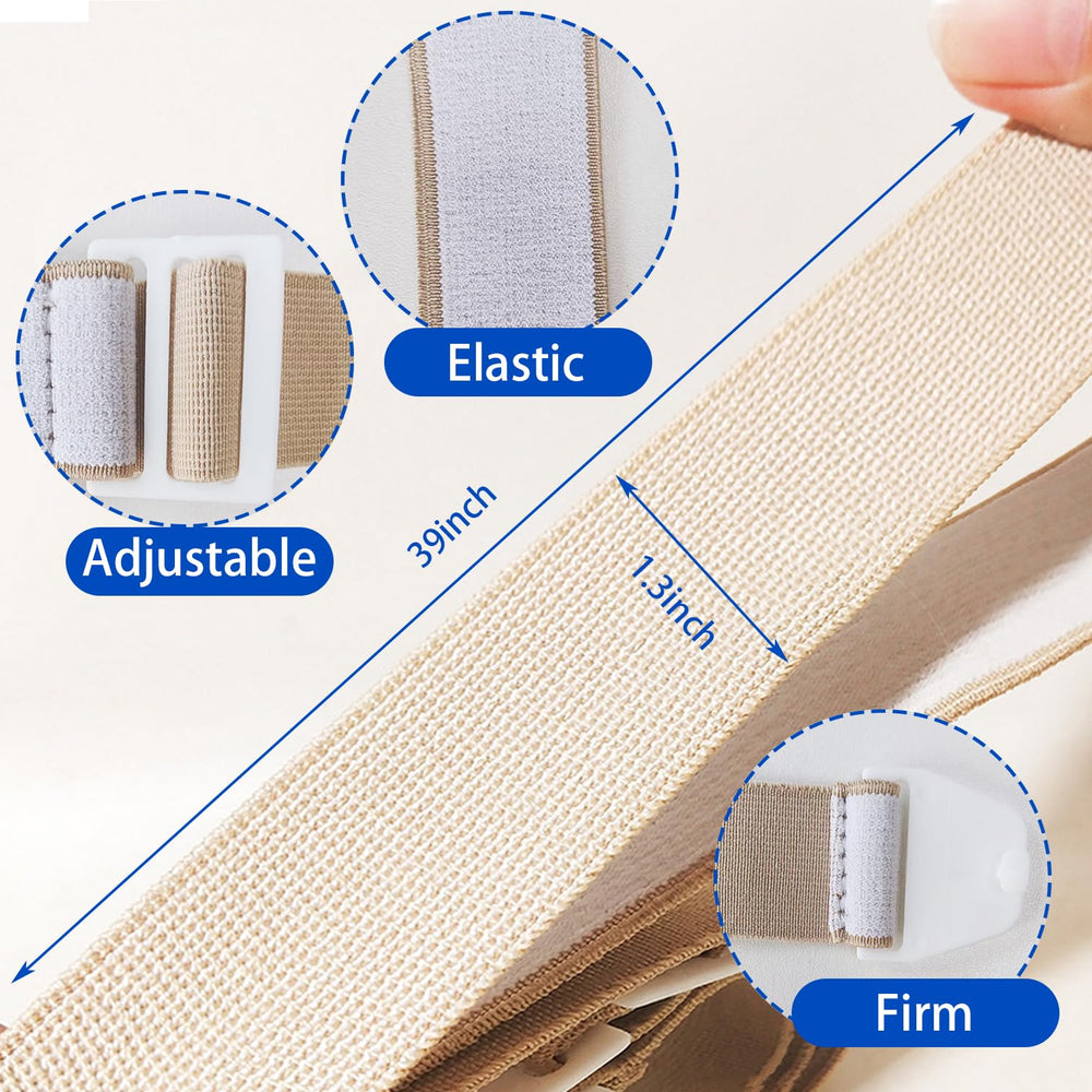 YBWYDH ostomy belt secure attachment prevents pouch wobble.