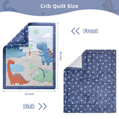 YCDTMY dust ruffle completes the crib with a neat, finished look.