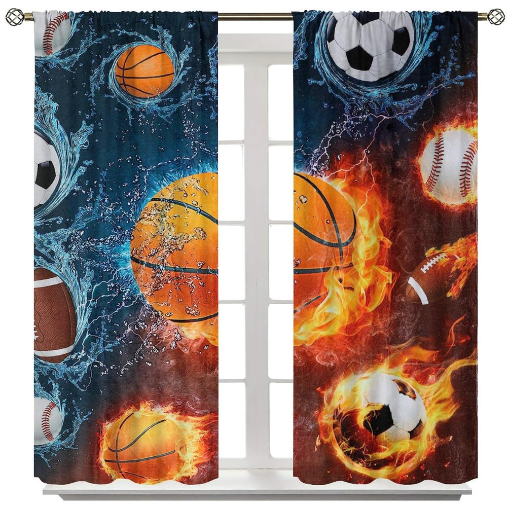 YCness blackout kids curtains block 50-70% light for better sleep.
