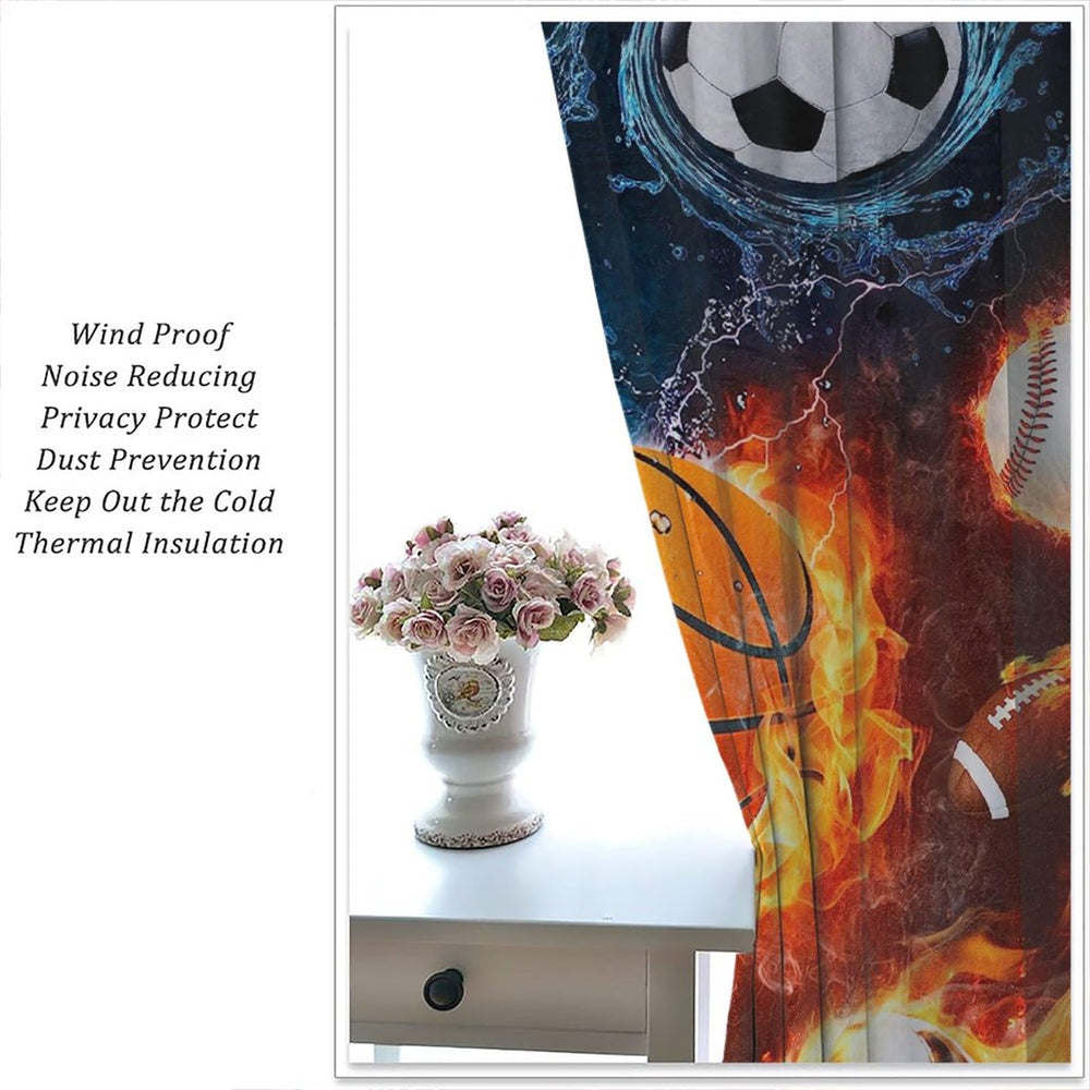 YCness kids room drapes easy-care machine washable for busy homes.