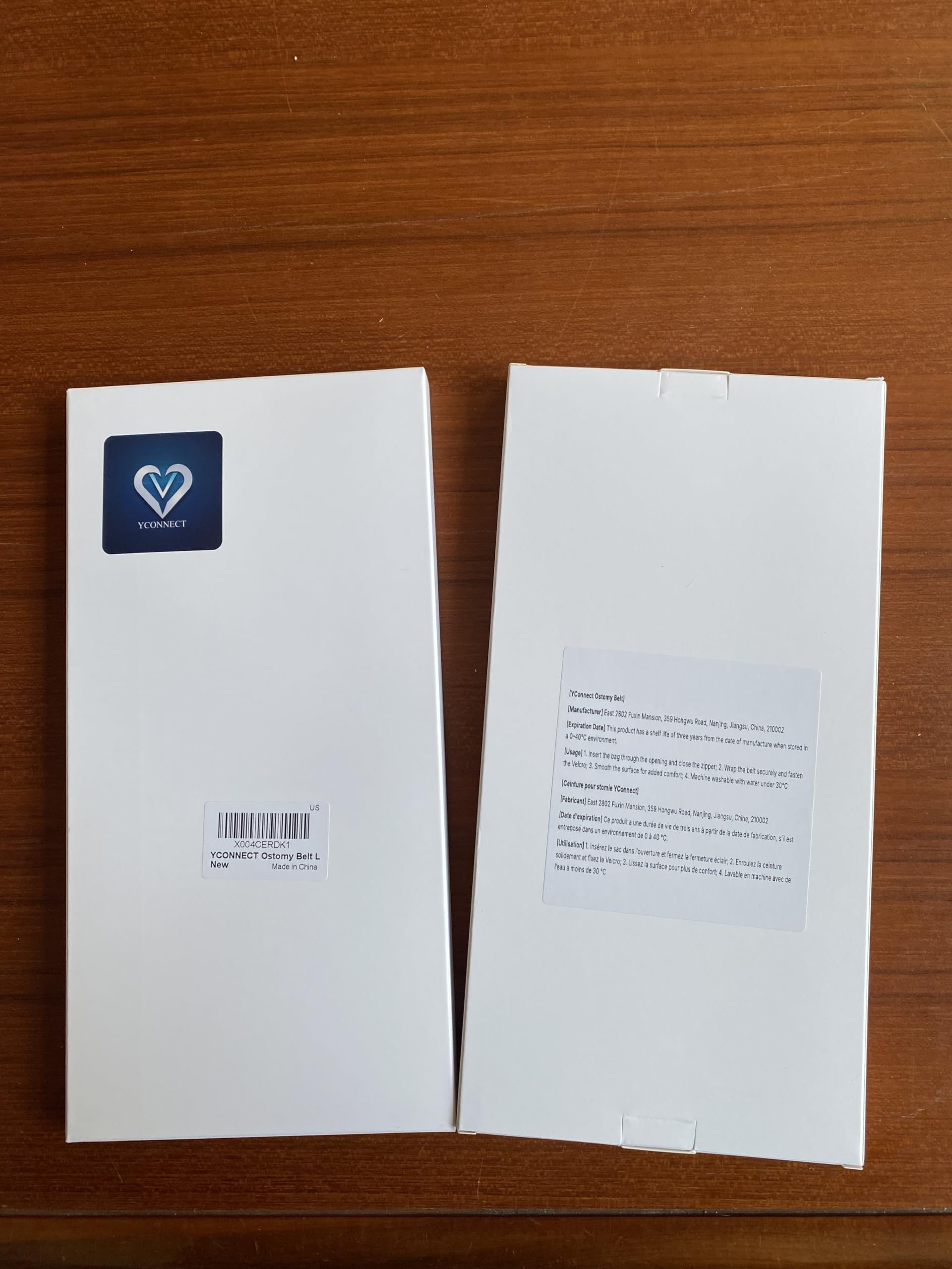 YConnect ostomy belt under-clothes concealment enables discreet everyday wear.