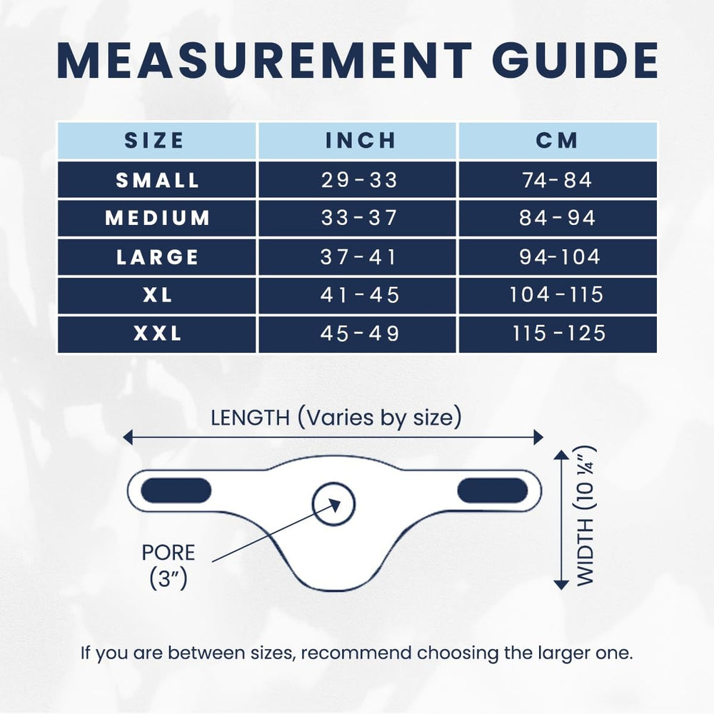 YConnect ostomy belt universal fit suits men and women.