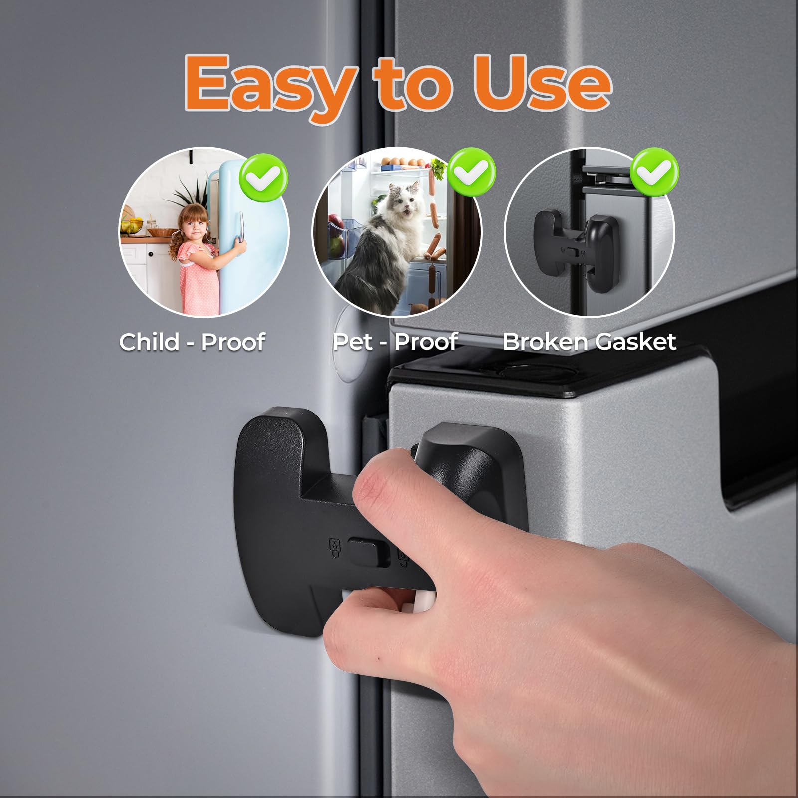 YCT lock center button with normally open function for convenient access.