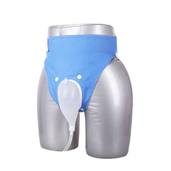 YEYSXSY urine collection bag backview highlighting leak-proof design for night use