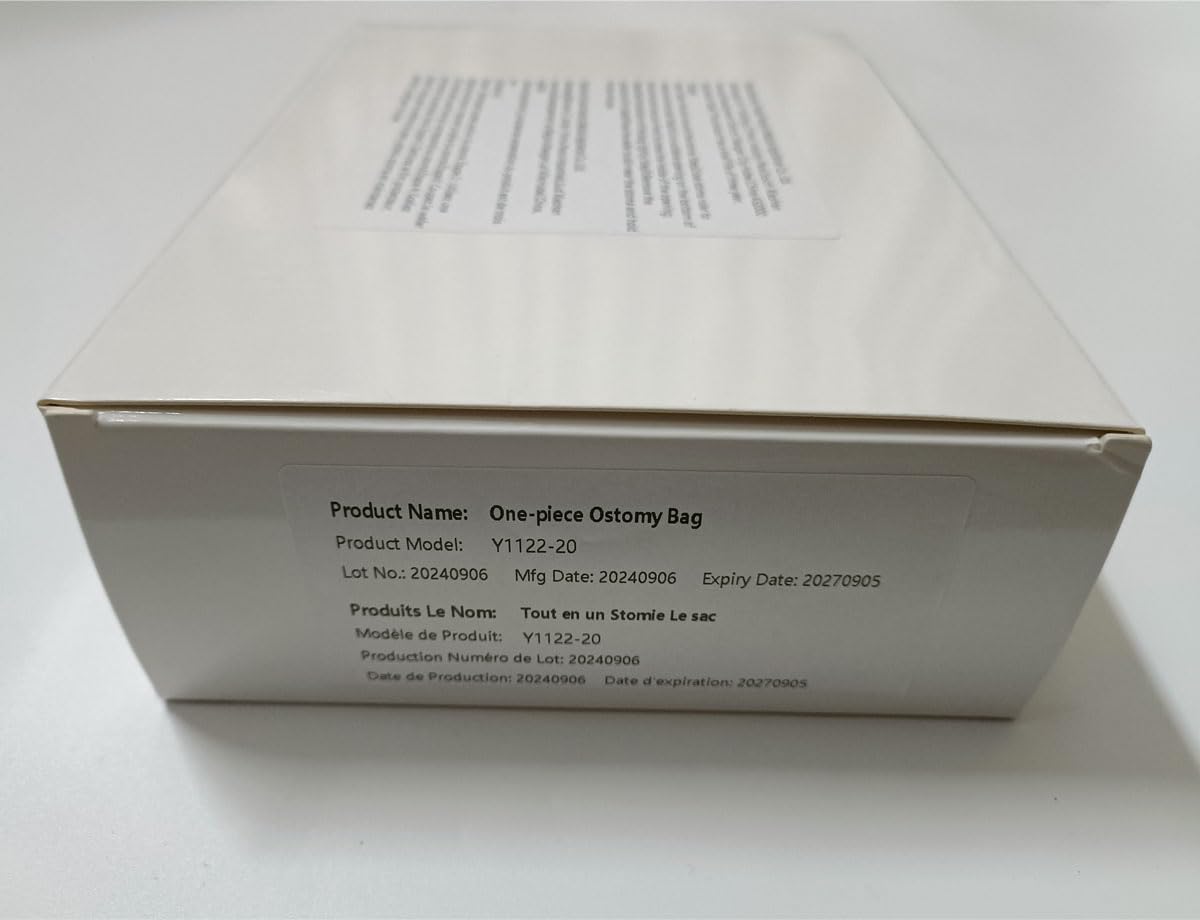 YEYSXSY easy-to-replace one-piece ostomy bag for user independence