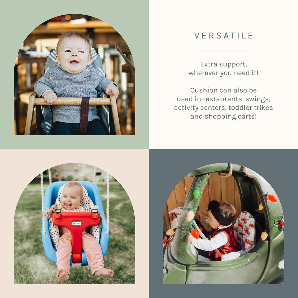 Yeah Baby Goods sage color adds a calm, neutral look to dining.