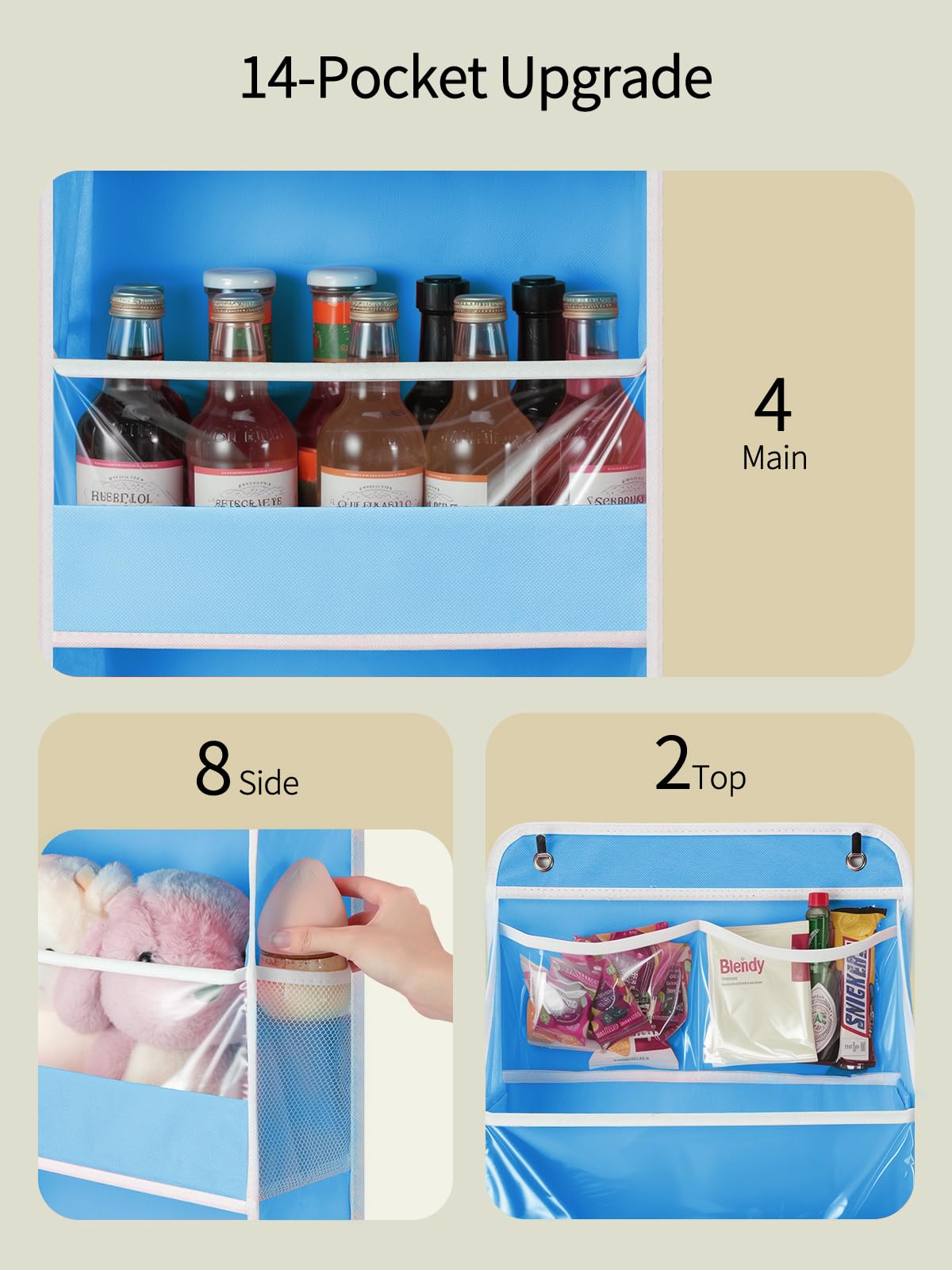 Yecaye 5-tier organizer with a sturdy frame designed for long-lasting use