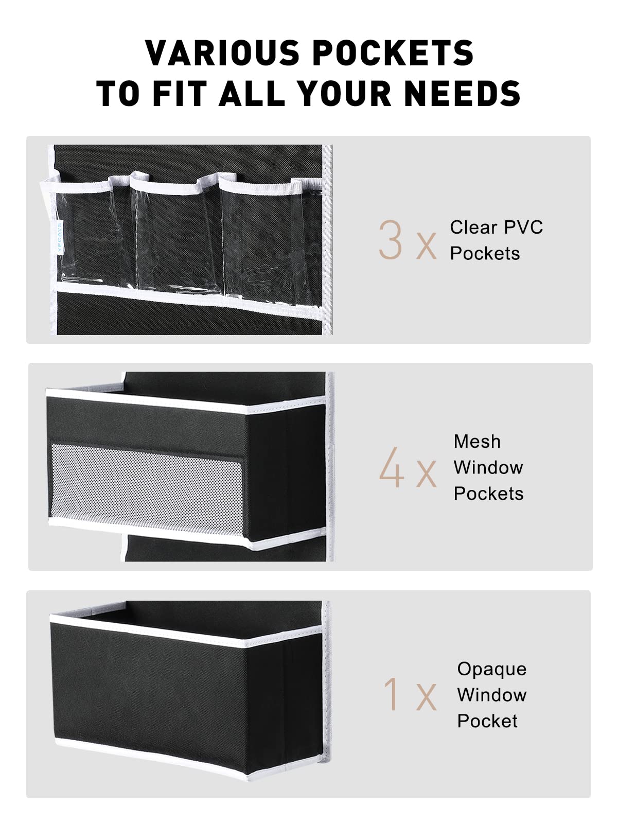 Fits doors up to 1.6 inches thick for many doors