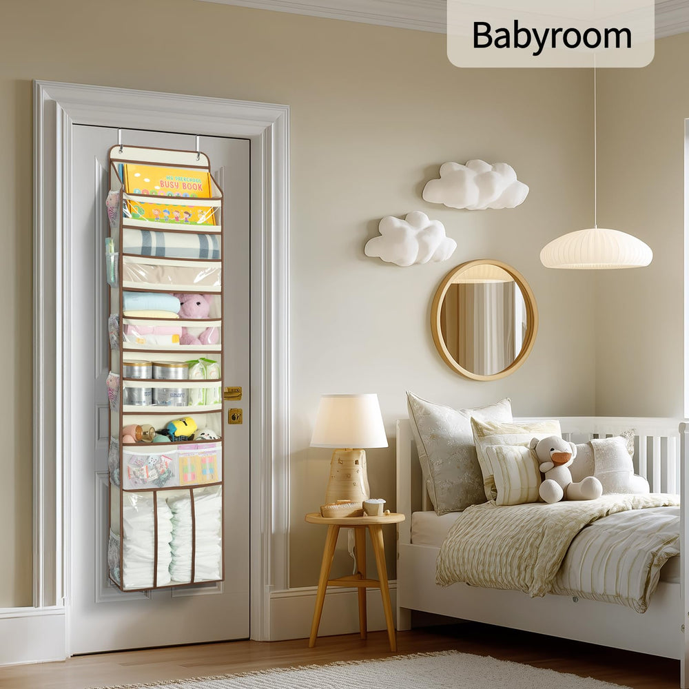 Yecaye fits doors of varying thickness with secure hanging and easy access.