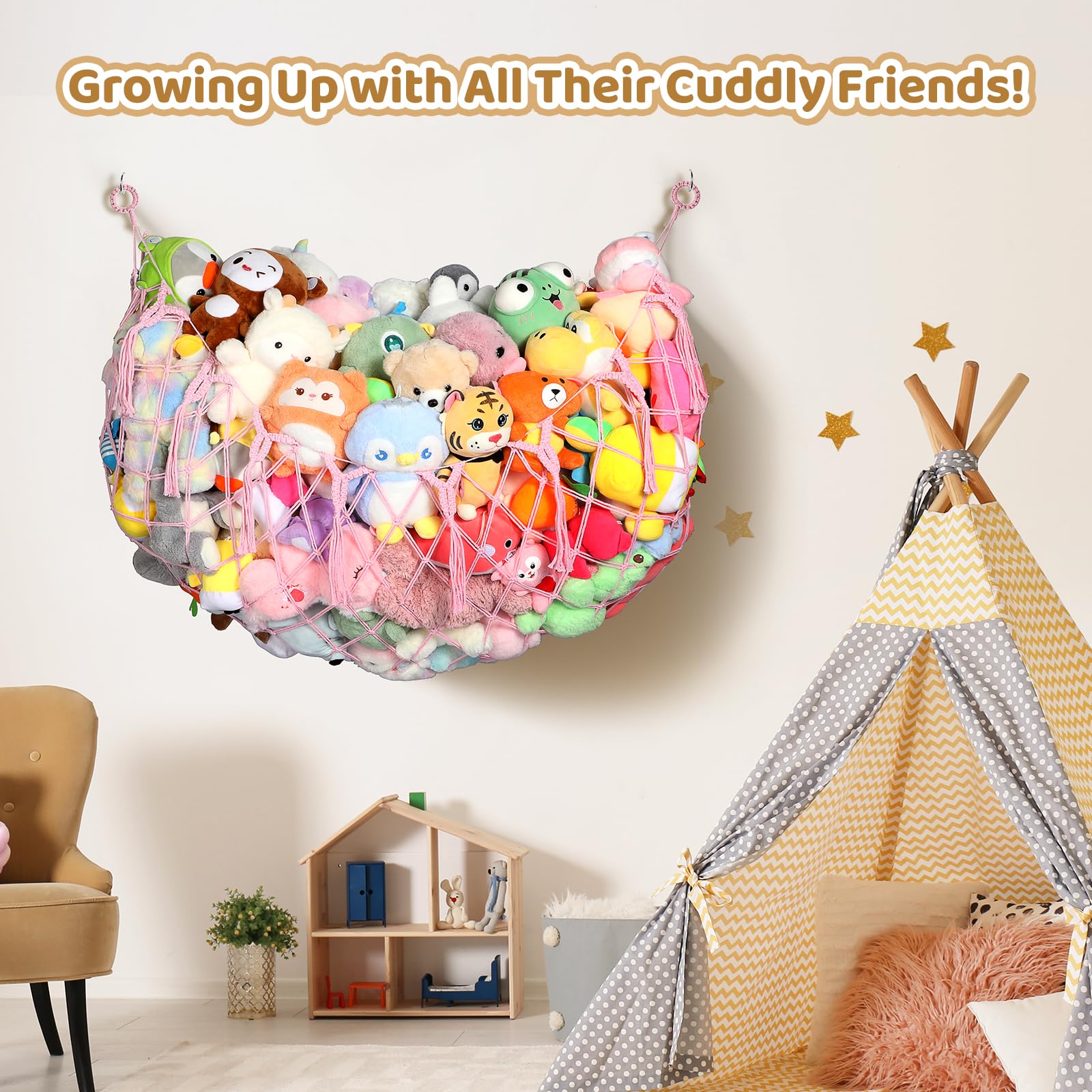 Yecaye nursery decor and storage blend function with cozy charm.
