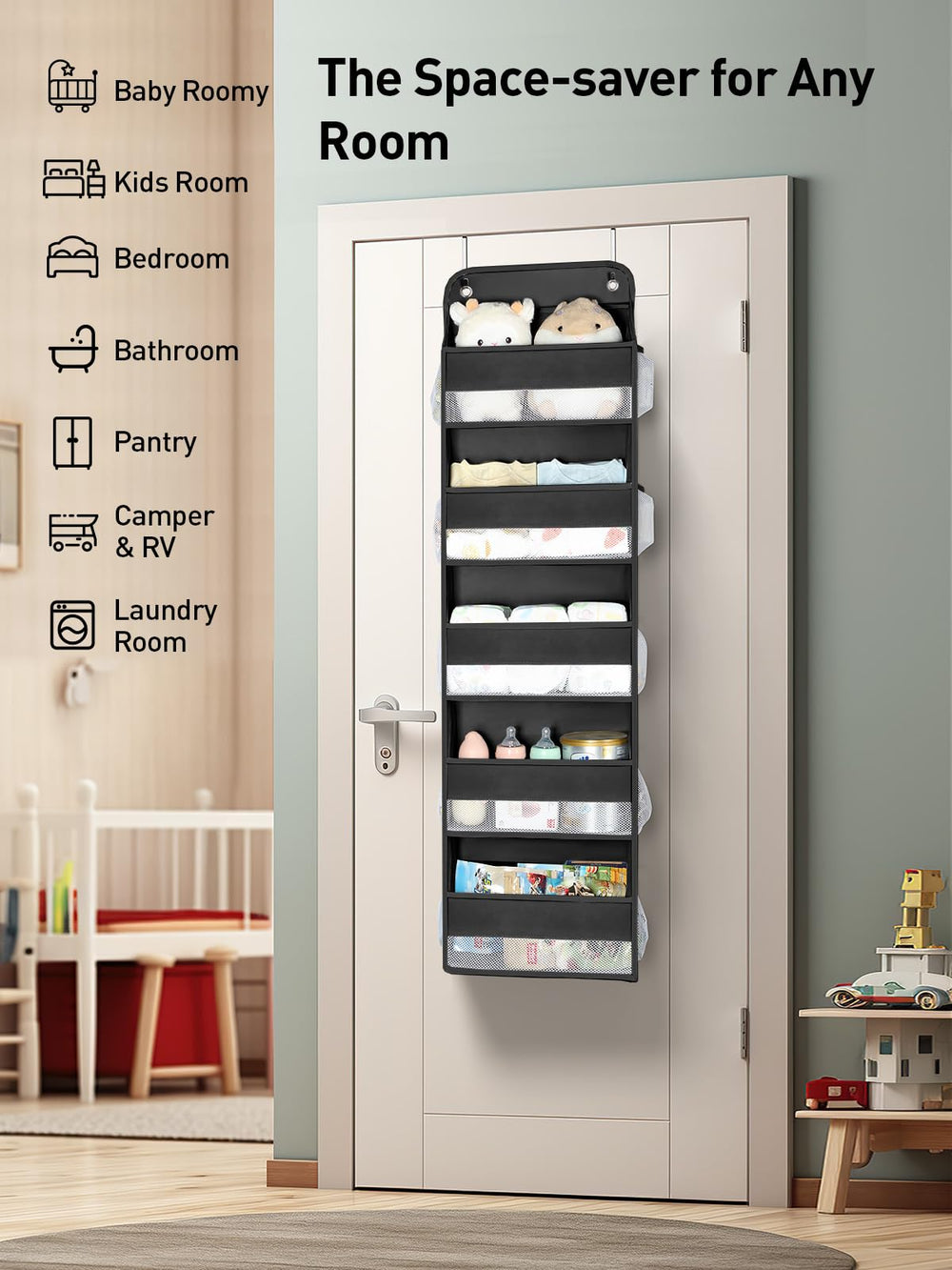 Yecaye odorless see-through fabric keeps items visible and safe.