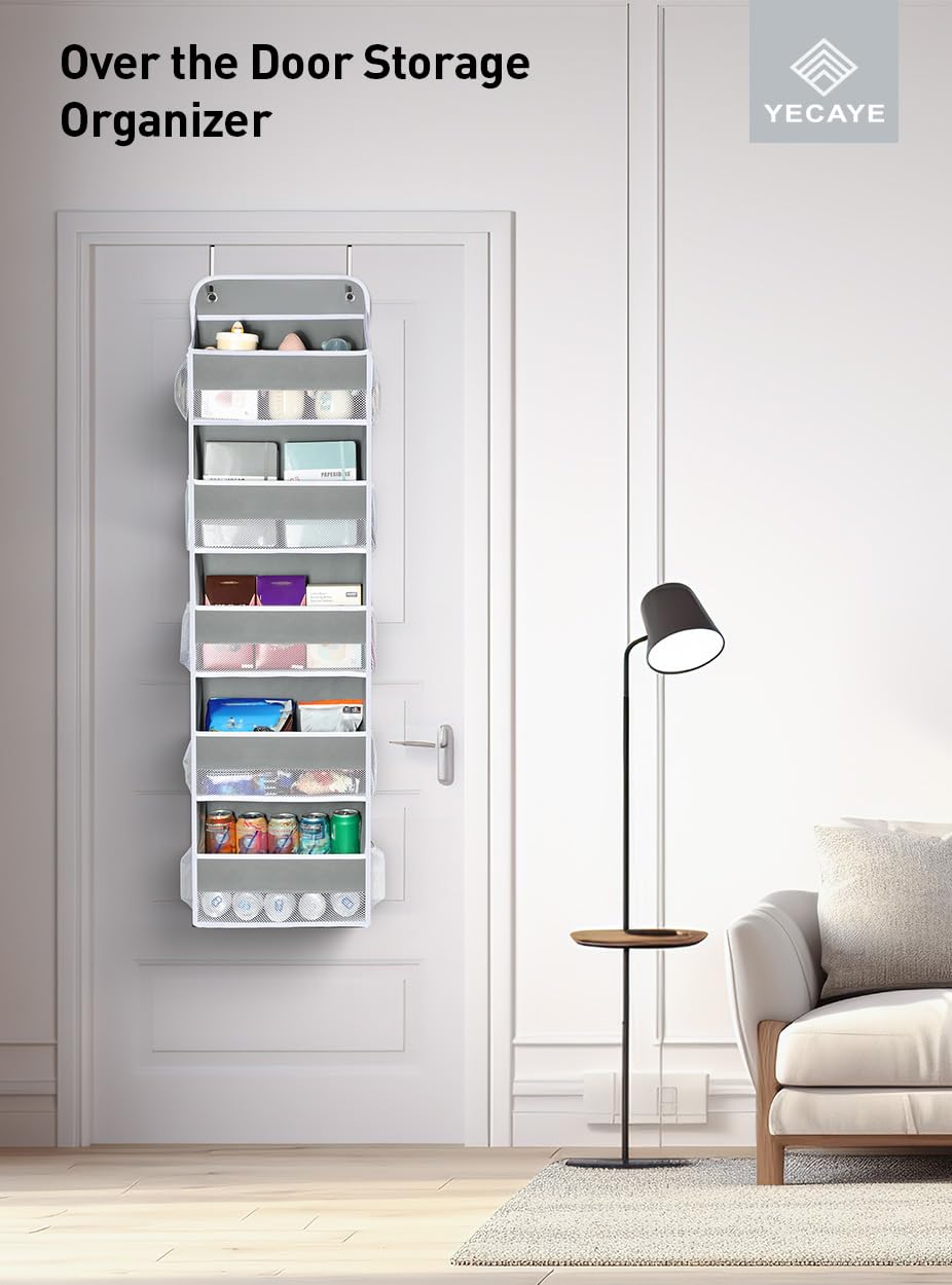 Yecaye door clip adjustable fit for most doors.