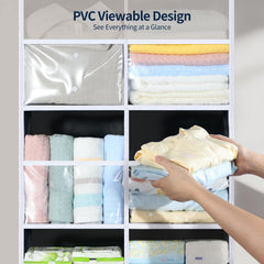 Yecaye organizer with four hooks provides stable support for heavy items.