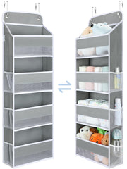 Yecaye over-the-door organizer with four-tier storage for baby items