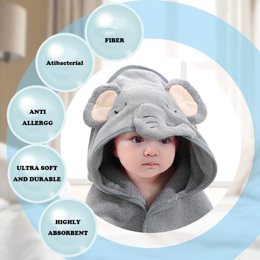 Close-up shows URSEORY plush fabric, thick and highly absorbent