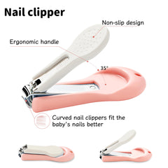 Yeeeasy baby scissors with round tips for gentle cutting of delicate nails.