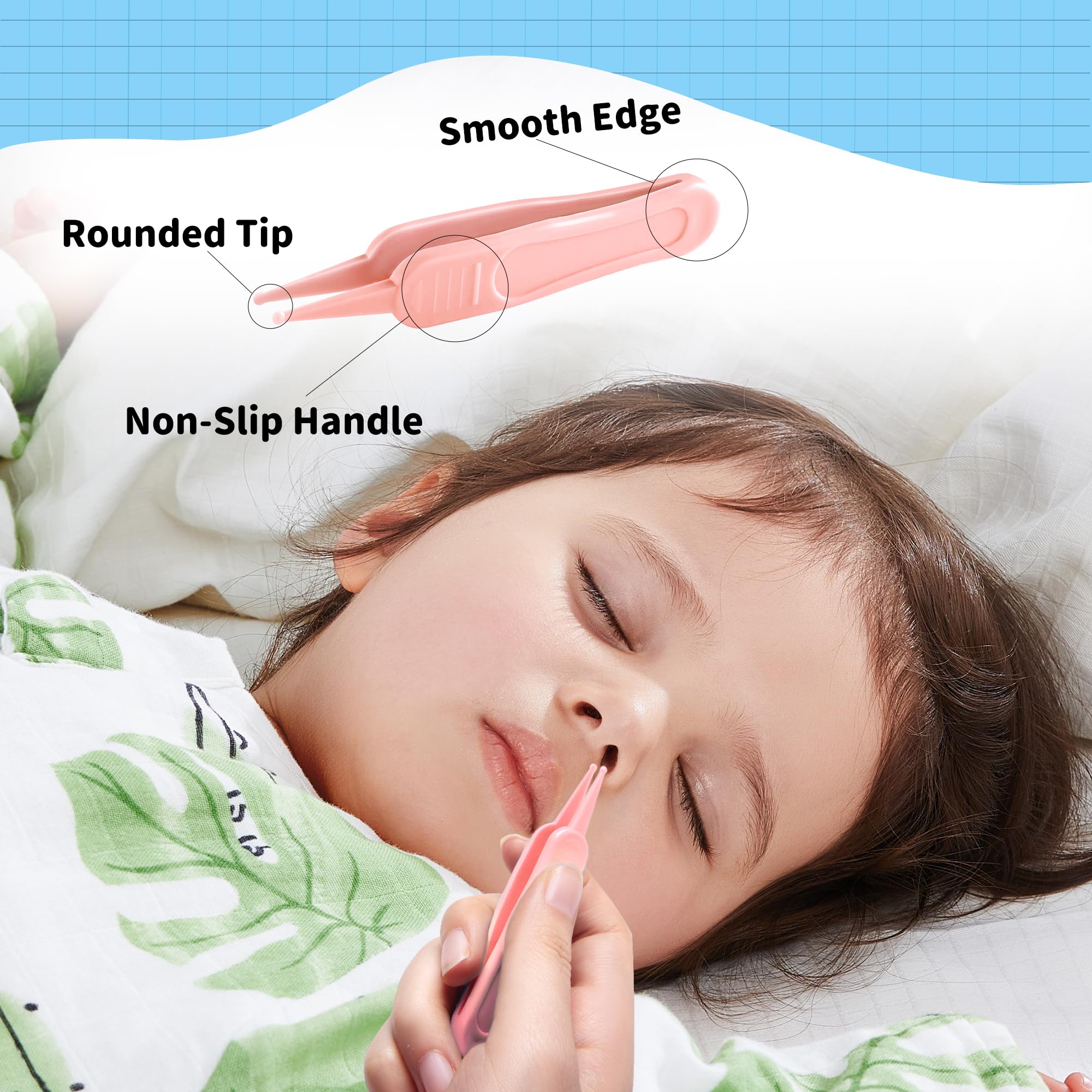 Yeeeasy double-sided nail file perfect for soft infant nails.