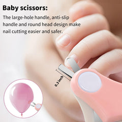 Yeeeasy tweezers with non-slip grip for safe nail chip removal.