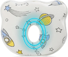 YEHUOT Baby Pillow shown in crib for supervised naps