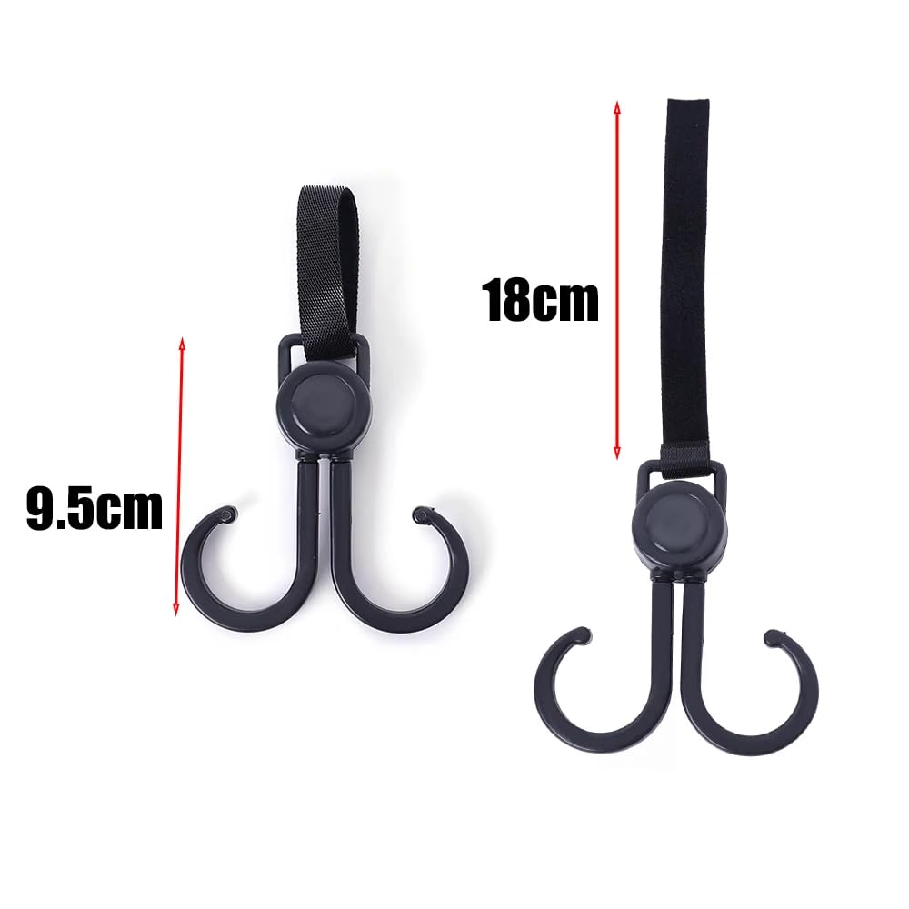 YehVeh hook length 18 cm provides ample reach for accessories.