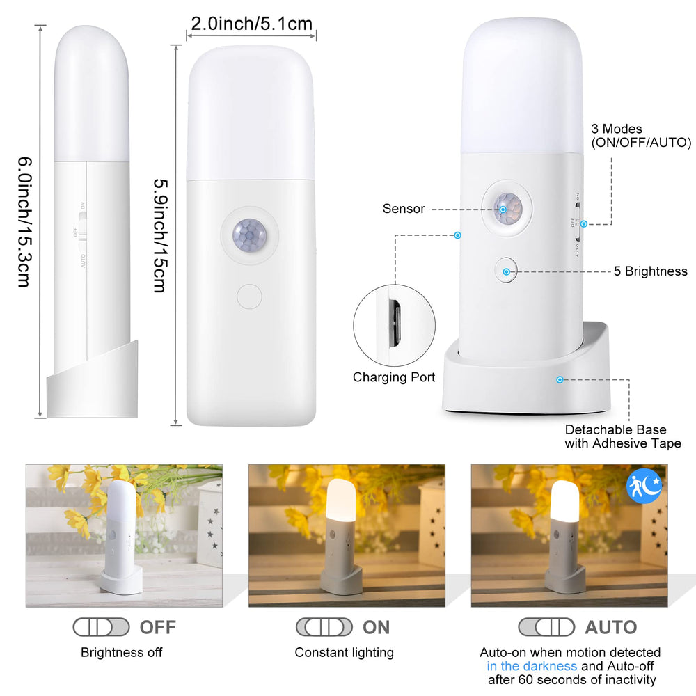 YELKO safe, FCC-certified night light for home use