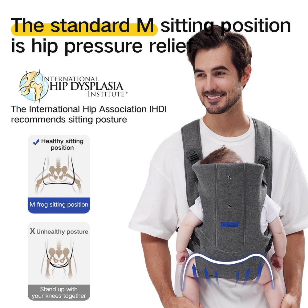 YEMKEZO ergonomic support demonstrates even weight distribution for caregiver comfort.