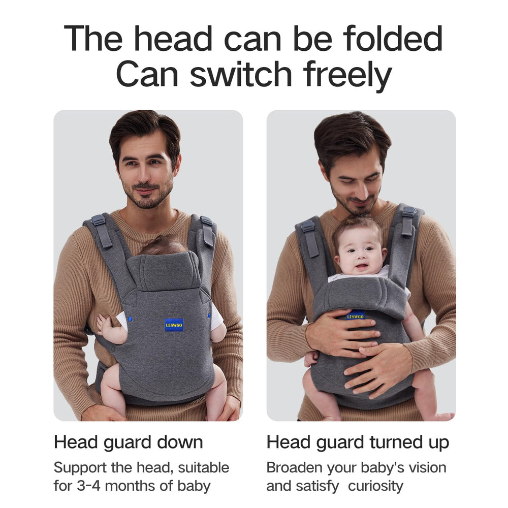 YEMKEZO front facing infant carrier for curious exploration